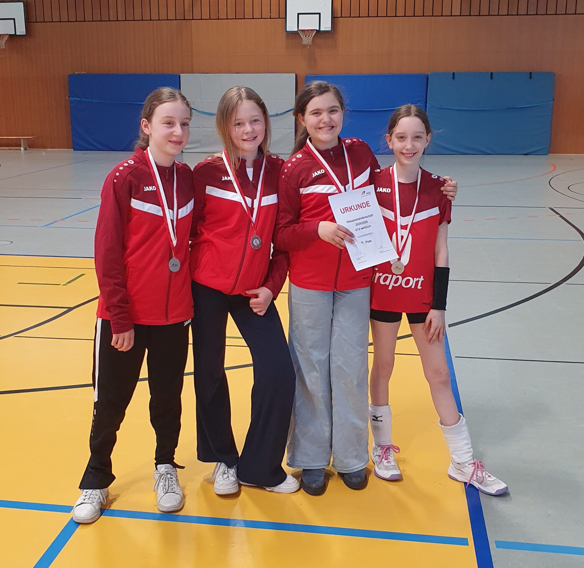 Für die TGS Bornheim spielten: Annika, Ella, Nora, Stella